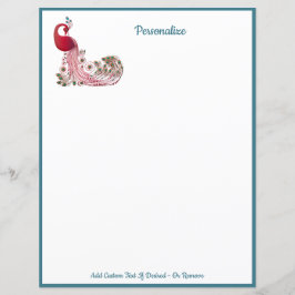 Elegante Pfauenvögel personalize