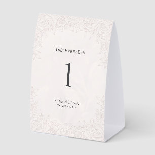 Elegante Pfingstrose-Rosa-Floral-Hochzeitstisch-Nu Tischaufsteller