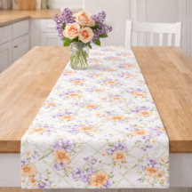 Elegante Pfirsich-Lavendel-Frühlingsfloristik im L