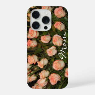 Elegante Pfirsichrosen iPhone 15 Pro Hülle