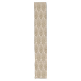 Elegante Pine Cones Platinum Copper Tones Großer Tischläufer