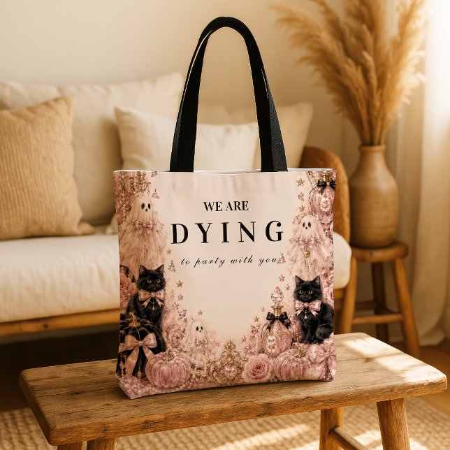 Elegante Pink Halloween-Feier Tasche (Von Creator hochgeladen)
