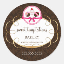 Elegante Pop Bäckerei Verpackung