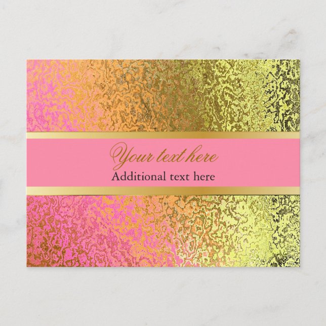 Elegante Postkarte für alle Zwecke (Vorderseite)