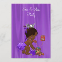 Elegante Princess Ethnic Baby Sip & See