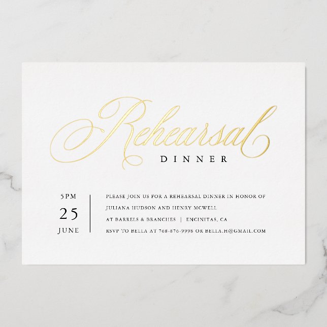 Elegante Probe Dinner Rodelbahn mit Aussicht Folieneinladung (Vorderseite)