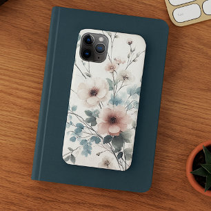 Elegante, raffinierte, delikate Blume mit Wasserfa Case-Mate iPhone Hülle