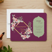 Elegante Ramadan-Iftar-Einladung 2026