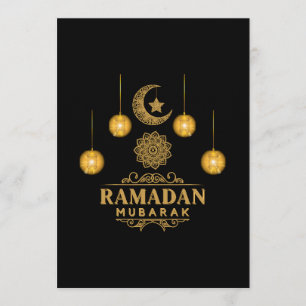 Elegante Ramadan-Nächte - Eid Mubarak 2026 Feierta Einladung