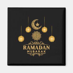 Elegante Ramadan-Nächte - Eid Mubarak 2026 Feierta Magnet