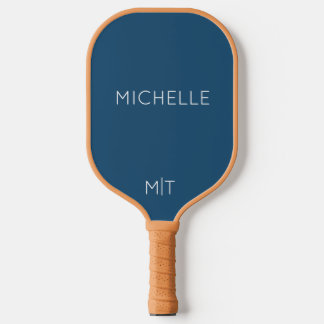 Élégante raquette de pickleball personnalisée avec