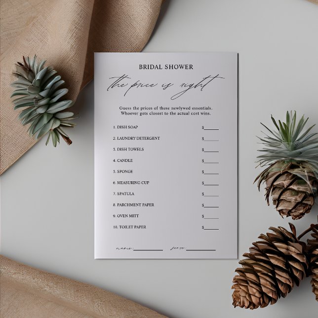 Elegante Raten Sie das richtige Brautparty. Einladung (Von Creator hochgeladen)