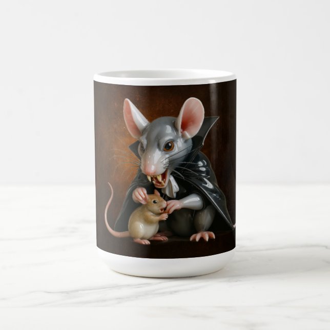Elegante Rattenbaby Kaffeetasse (Mittel)