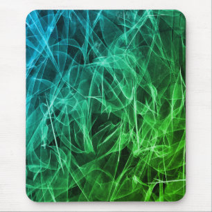 Elegante Raucher-Wirbel - Mystische Ästhetik Mousepad