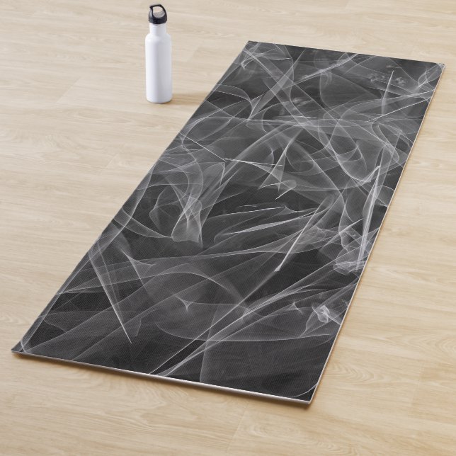 Elegante Raucher-Wirbel - Mystische Ästhetik Yogamatte (Beispiel)
