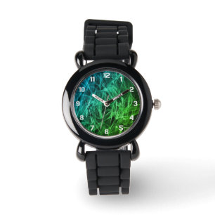 Elegante Rauchschwaden – Mystische Ästhetik Armbanduhr