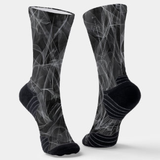 Elegante Rauchwirbel-Textur Socken