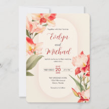 Elegante Red Cattleya Orchids Blume Hochzeit