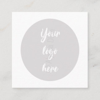 Elegante Referenzkarte Empfehlungskarte