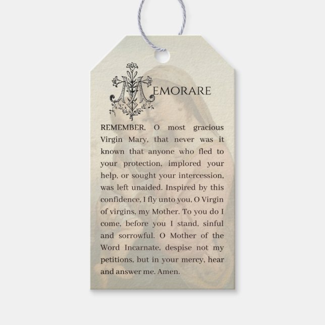 Elegante religiöse Jungfrau Mary Jesus Marian Gebe Geschenkanhänger (Vorderseite)
