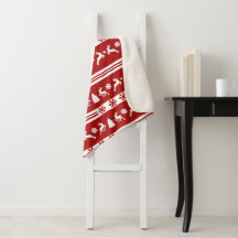 Elegante Rentiers Snowflakes - Schneeflocken