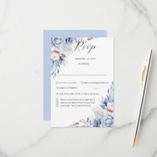 élégante réponse de mariage aux fleurs sauvages Bo