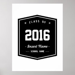 Elegante Retro-Klasse Poster