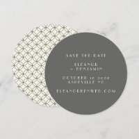 Elegante Retro Schwarz-weiße Linie Kunst, Dichtung