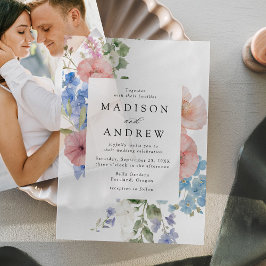 Elegante romantische Hochzeit mit Aquarellfarben