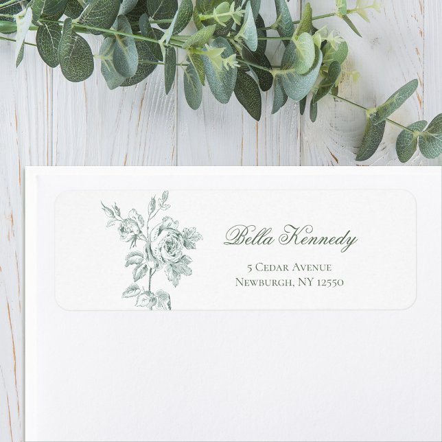 Elegante romantische salbeigrüne Rose (Von Creator hochgeladen)