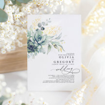 Elegante romantische Sukkulente Hochzeit im Grünen