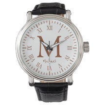 Elegante römische Monogramm-Zahlen beobachten