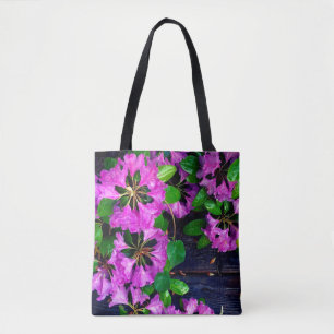 Elegante rosa Blumen rosa Azaleen rosa Blume Tasche