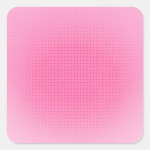 Elegante rosa Farbe benutzerdefinierte leere trend Quadratischer Aufkleber