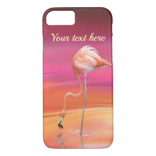 Elegante rosa Flamingo Surreal Pastels personalisi Case-Mate iPhone Hülle