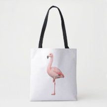 Elegante rosa Flamingo-Tropen-Sommer-Tasche