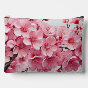 Elegante rosa Kirschblossom-Blume Zubehörtasche