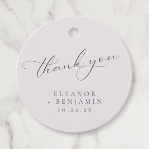 Elegante rosa Navy Blumenzwiebeln Custom Vielen Da Geschenkanhänger