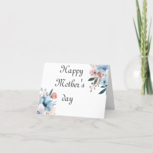 Elegante rosa Pfingstrosen Foto Muttertags-Feierta Feiertagskarte