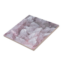 Elegante rosa Quarzwerk Mind Body Spirit Energy Fliese