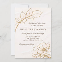 Elegante Rosa Rose Christliche Hochzeit