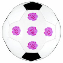 Elegante rosa Rosen Glasfußball -