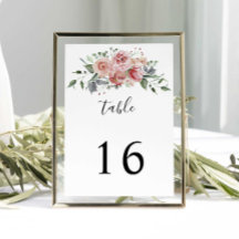 Elegante Rosa Wasserfarbenhochzeit