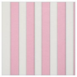 Elegante rosa, weiße und silberne Streifen Stoff