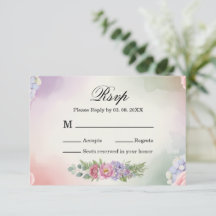 Elegante rosafarbene lila Hydrangea-Hochzeitsantwo