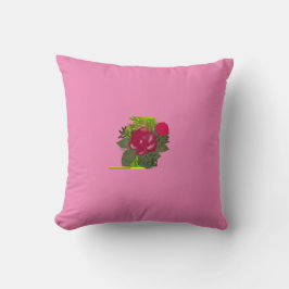 Elegante Rose auf einem weichen Kissen | Zierflora