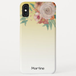 Elegante Rose auf Gelb Case-Mate iPhone Hülle