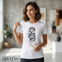 Elegante Rose benutzerdefiniertes Monogramm Datum