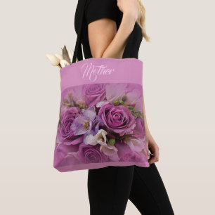 Elegante Rose Bouquet Tasche