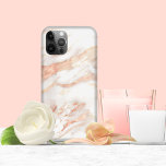 Elegante Rose Case-Mate iPhone Hülle<br><div class="desc">Girly Elegant Copper Rose Gold Marmor Handy Gehäuse. Ideal für Ihre luxuriöse Ästhetik. Wenn Sie Hilfe beim Design oder den passenden Produkten benötigen, kontaktieren Sie uns bitte unter cedarandstring@gmail.com</div>